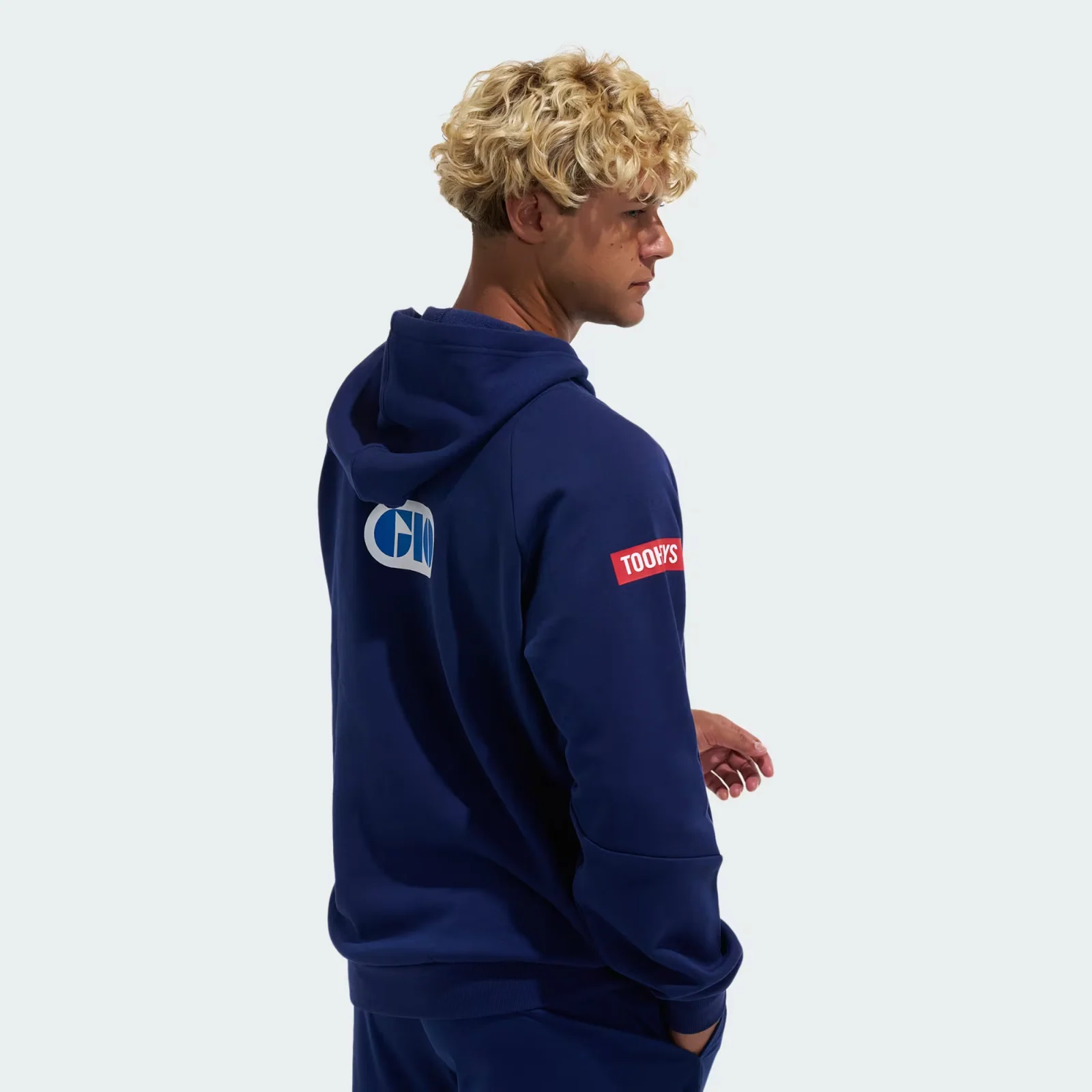 NRL 2026 Training Hoodie - New South Wales Blues - Dark Blue -NSW - Adult - Mens - Image 4