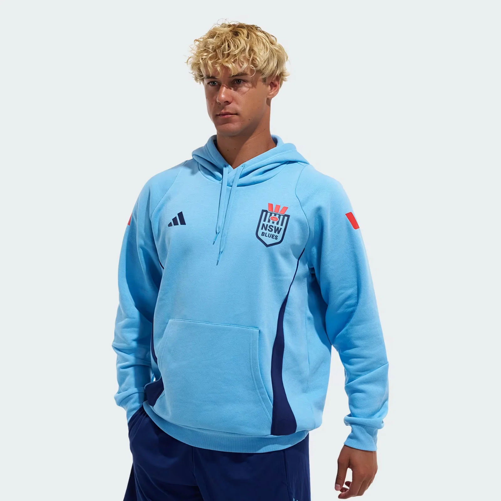 NRL 2026 Training Hoodie  New South Wales Blues  NSW  Adult  Mens - Image 2