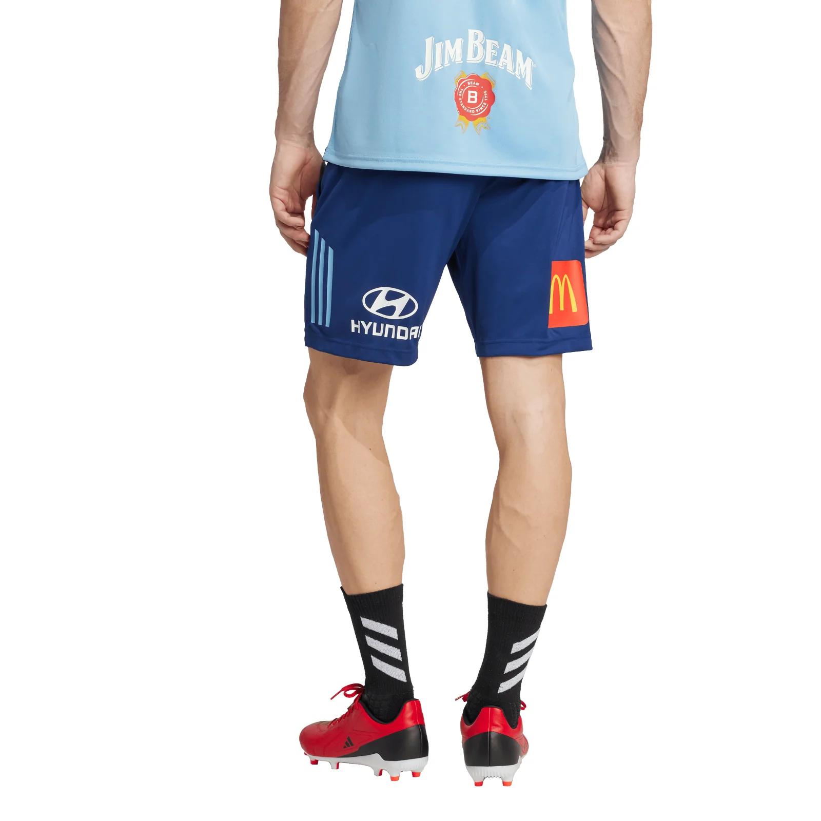 NRL 2026 Training Shorts - New South Wales Blues - Gym - NSW - Adult - Mens - Image 3