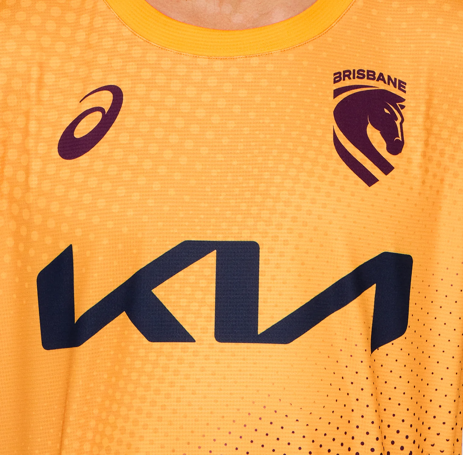 NRL 2026 Training Singlet - Brisbane Broncos - Gold - Adult - Mens - Image 3