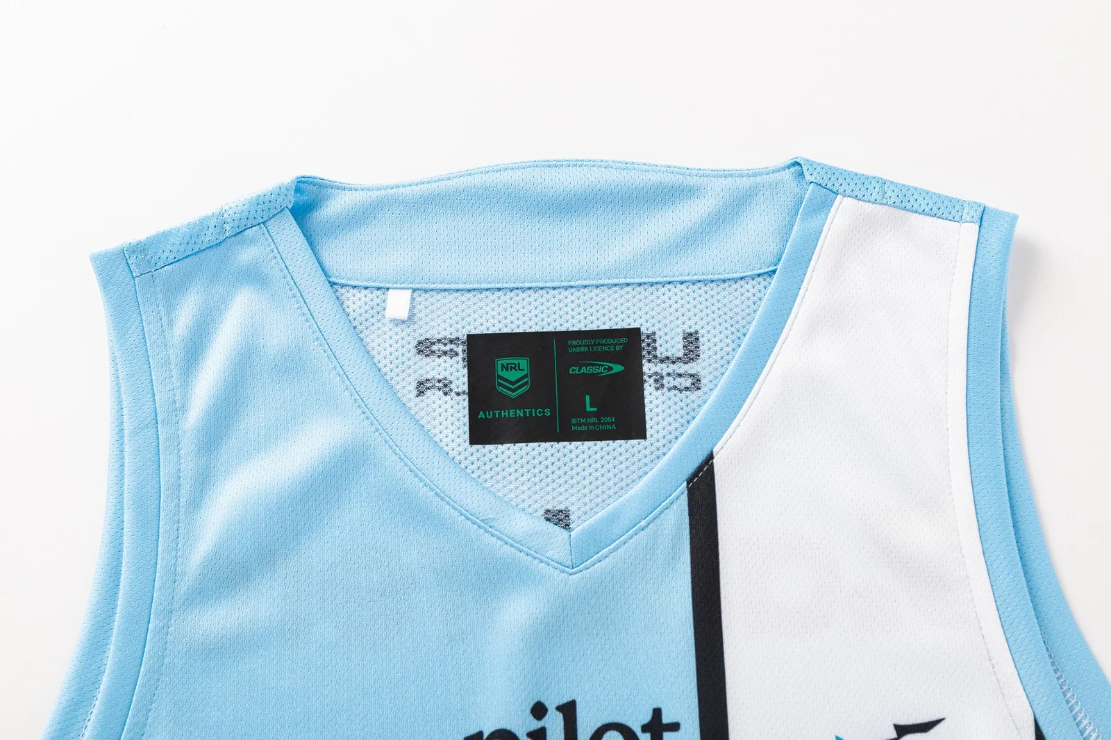 NRL 2026 Training Singlet - Cronulla Sharks - Adult - Mens - Image 4