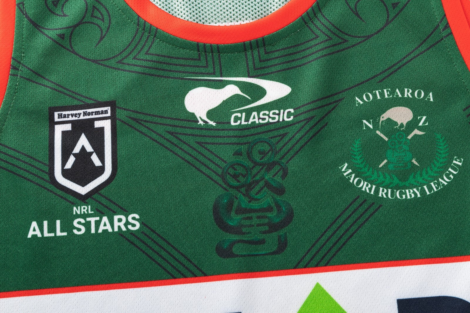 NRL 2026 Training Singlet - Maori All Stars - Adult - Mens - Image 9