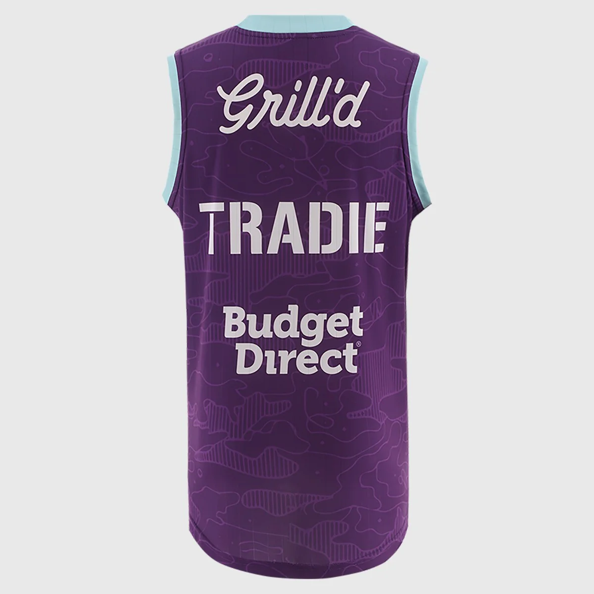 NRL 2026 Training Singlet - Melbourne Storm - Purple - Adult - Mens - Image 2