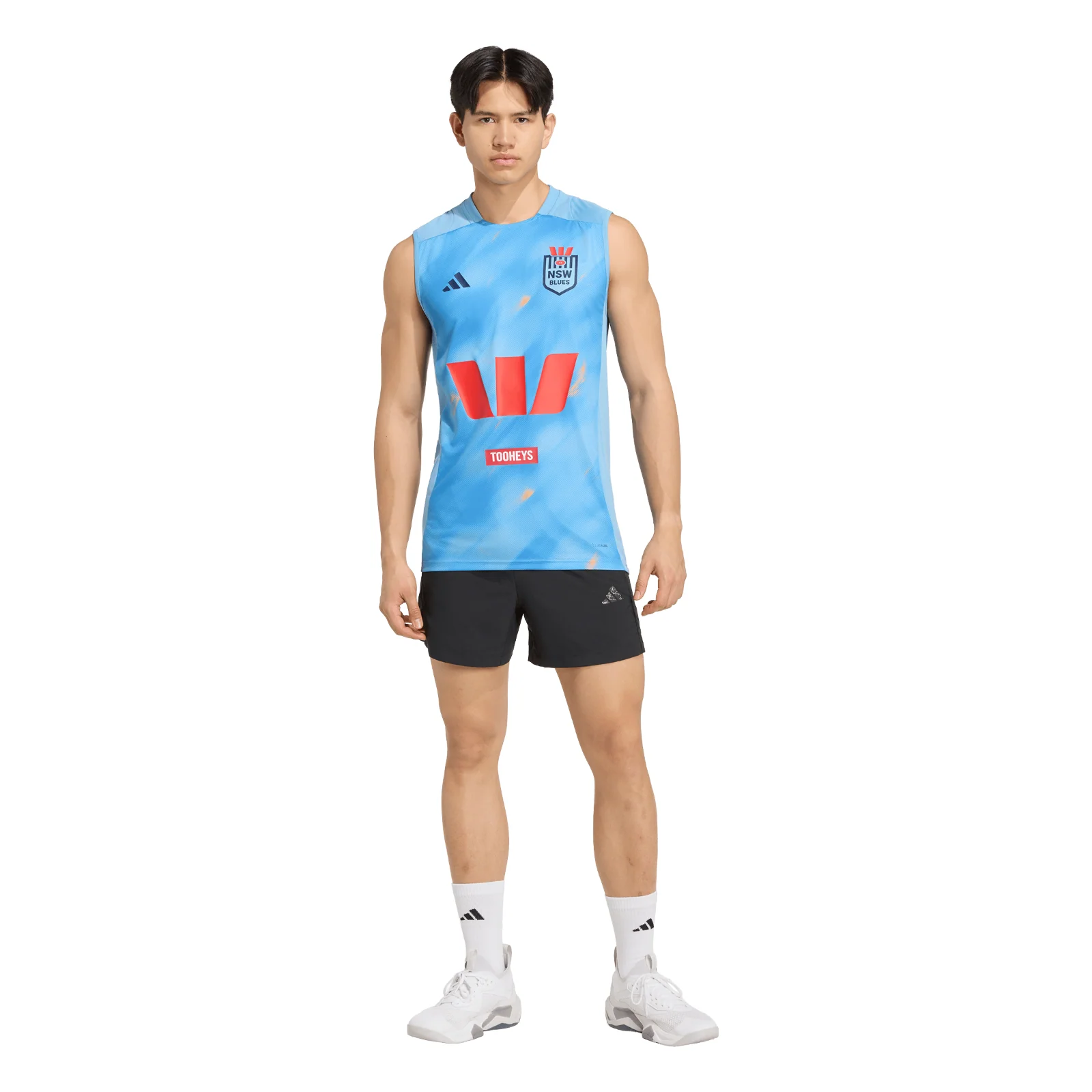 NRL 2026 Training Singlet - New South Wales Blues - Light Blue - NSW - Mens - Image 4