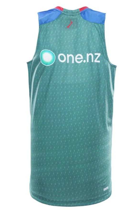 NRL 2026 Training Singlet - New Zealand Warriors - Adult - Mens - Green - Image 3
