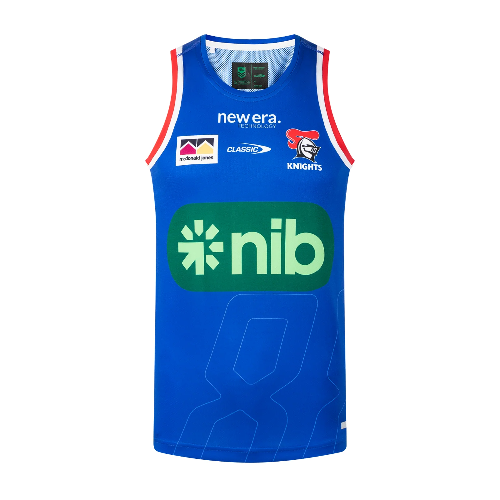 NRL 2026 Training Singlet - Newcastle Knights - Adult - Mens