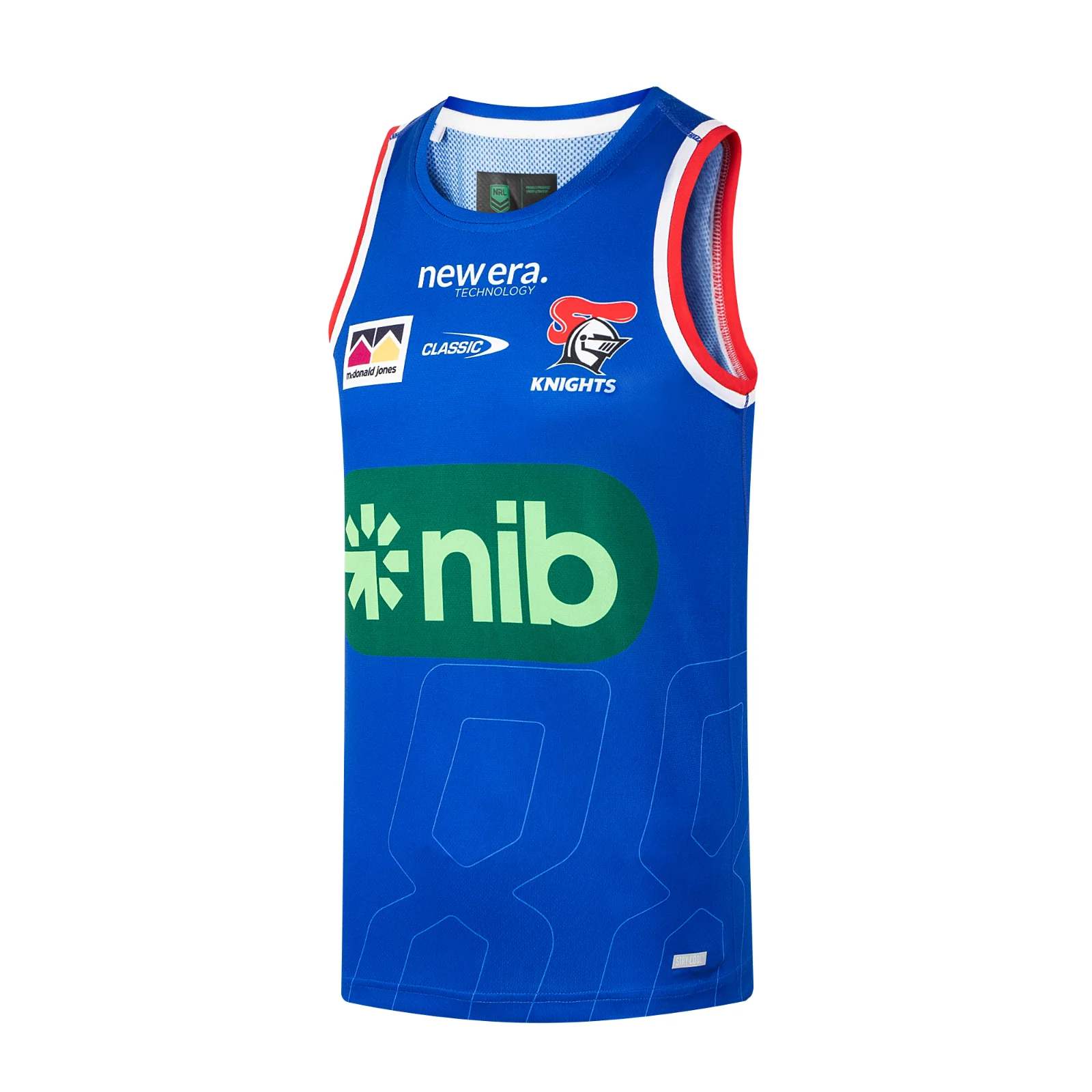 NRL 2026 Training Singlet - Newcastle Knights - Adult - Mens - Image 2