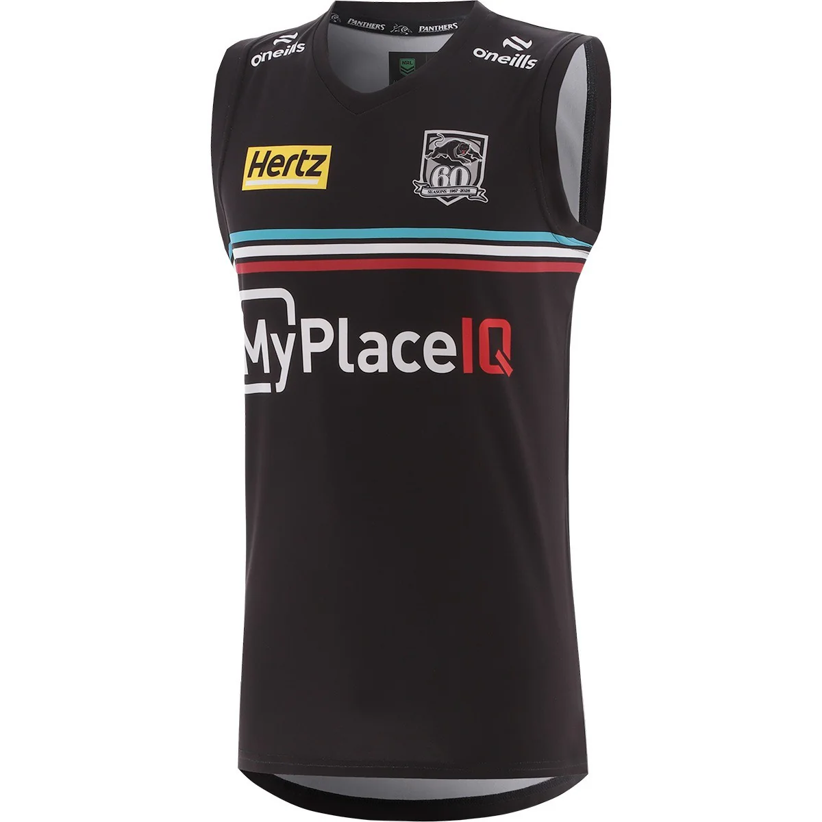 NRL 2026 Training Singlet - Penrith Panthers - Black - Adult - Mens