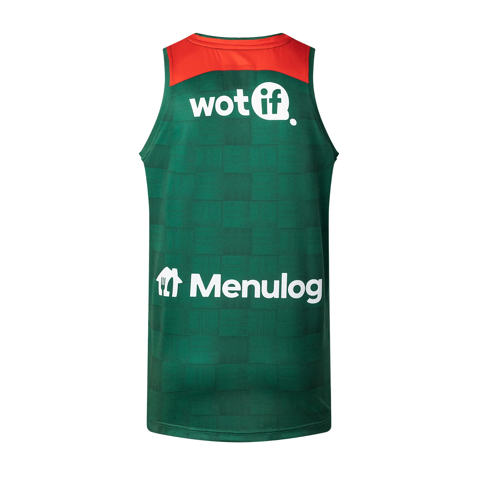 NRL 2026 Training Singlet - South Sydney Rabbitohs - Green - Adult - Mens - Image 3