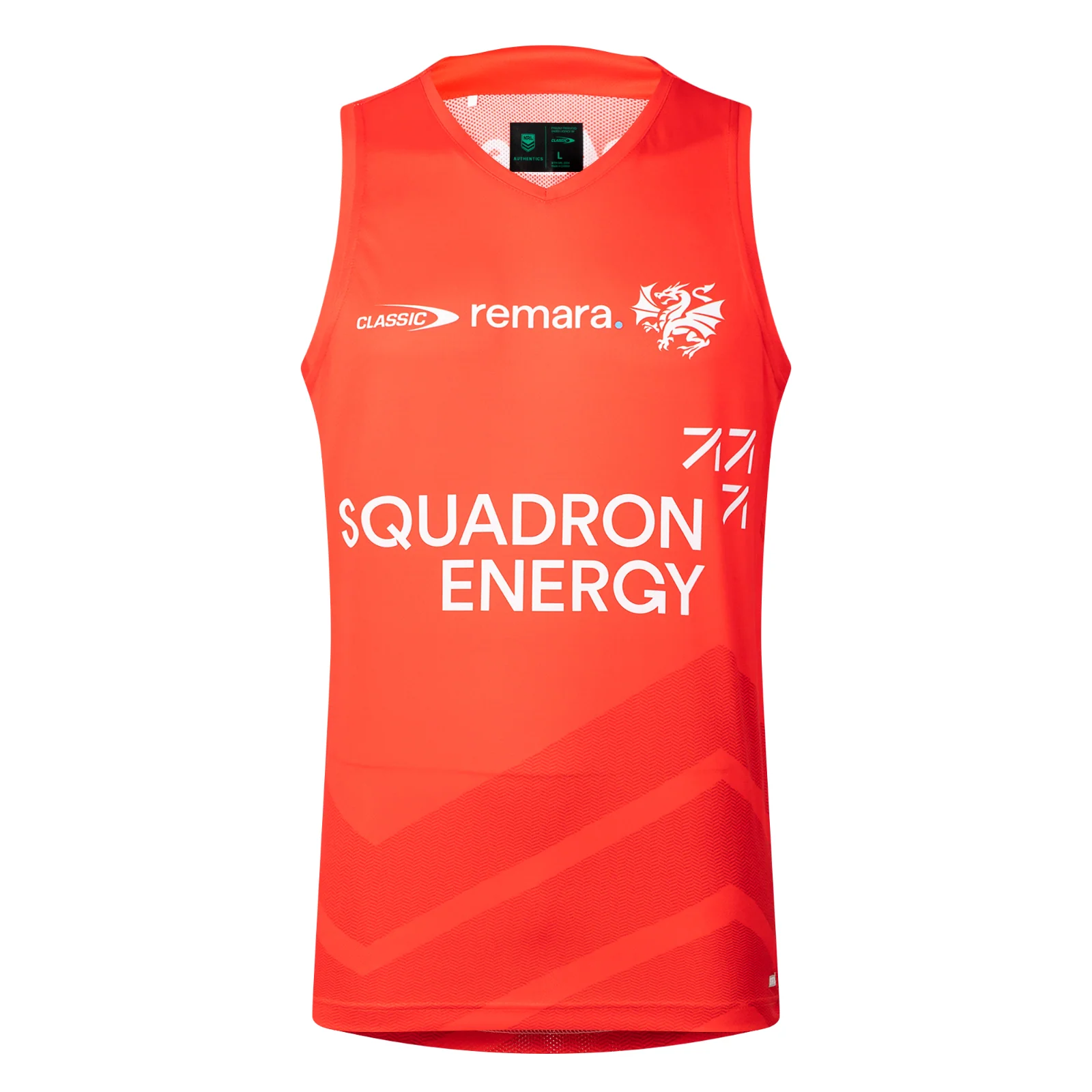 NRL 2026 Training Singlet - St George Illawarra Dragons - Adult - Mens