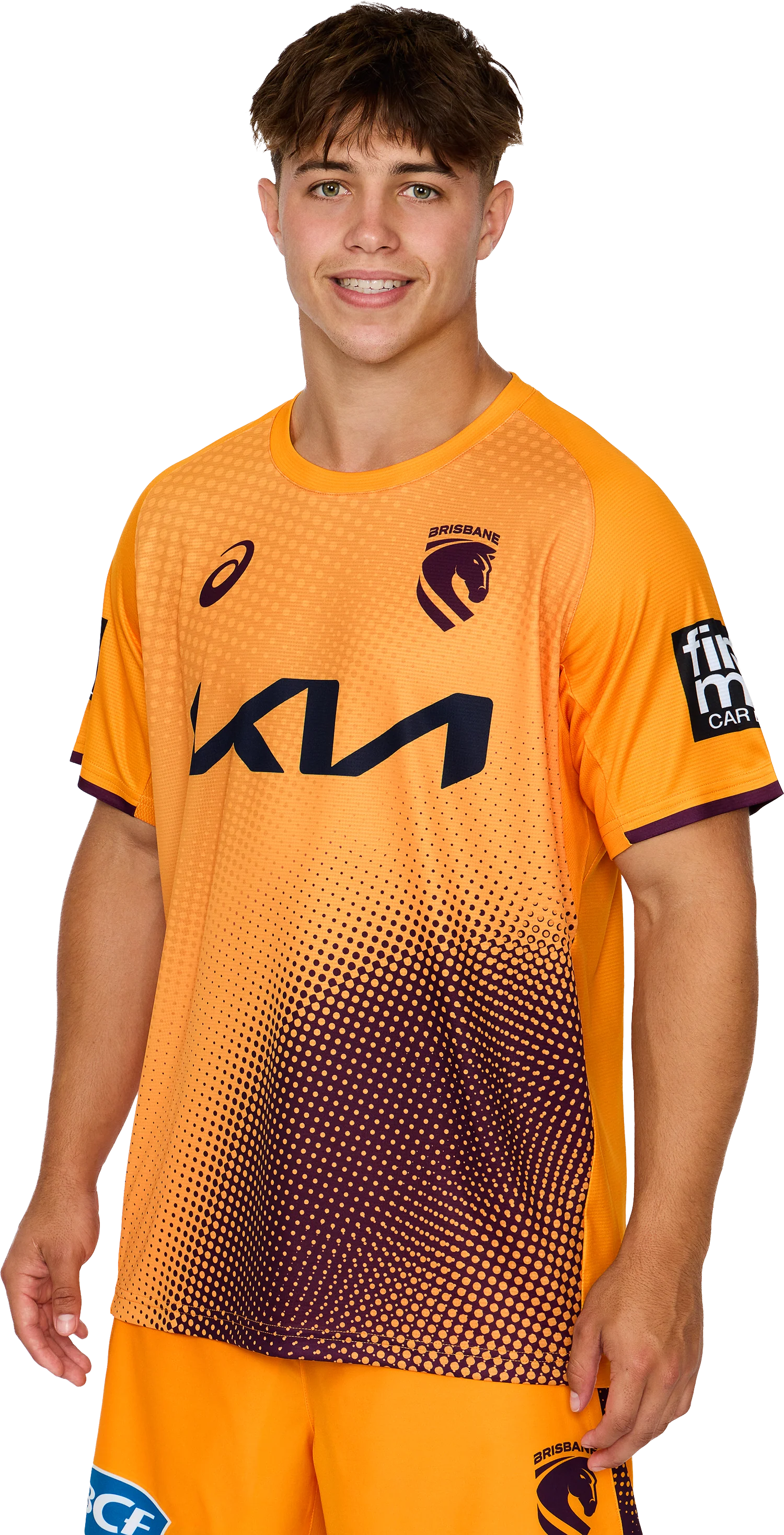 NRL 2026 Training Tee - Brisbane Broncos - Gold - Adult - Mens - Image 10