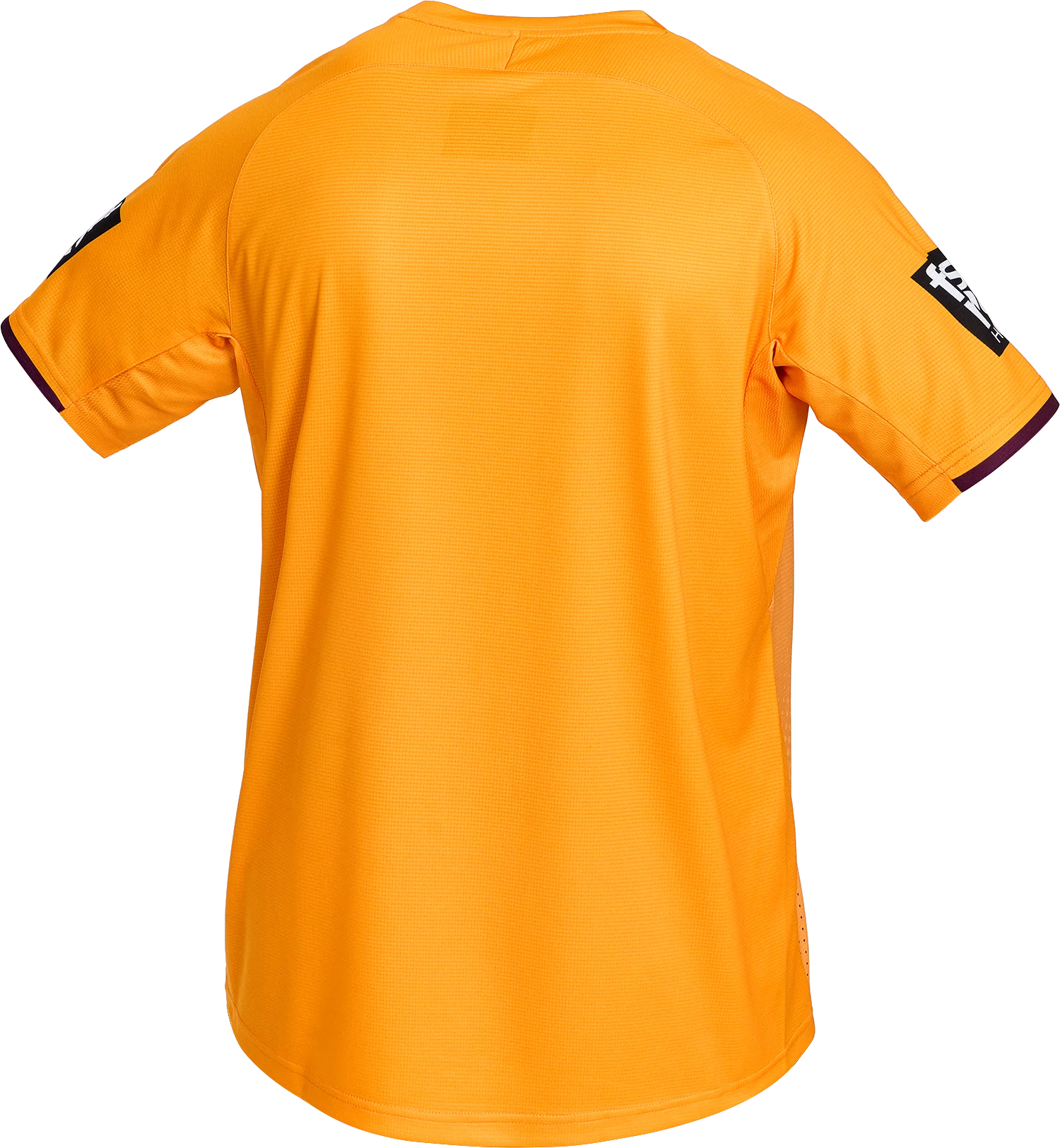NRL 2026 Training Tee - Brisbane Broncos - Gold - Adult - Mens - Image 2