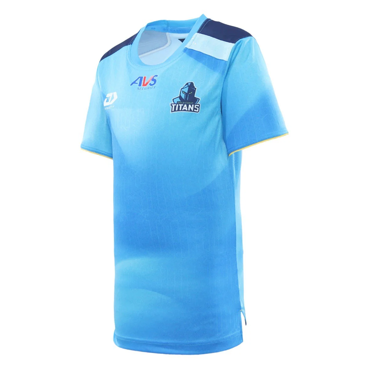 NRL 2026 Training Tee Gold Coast Titans Youth Kids Shirt - Image 3