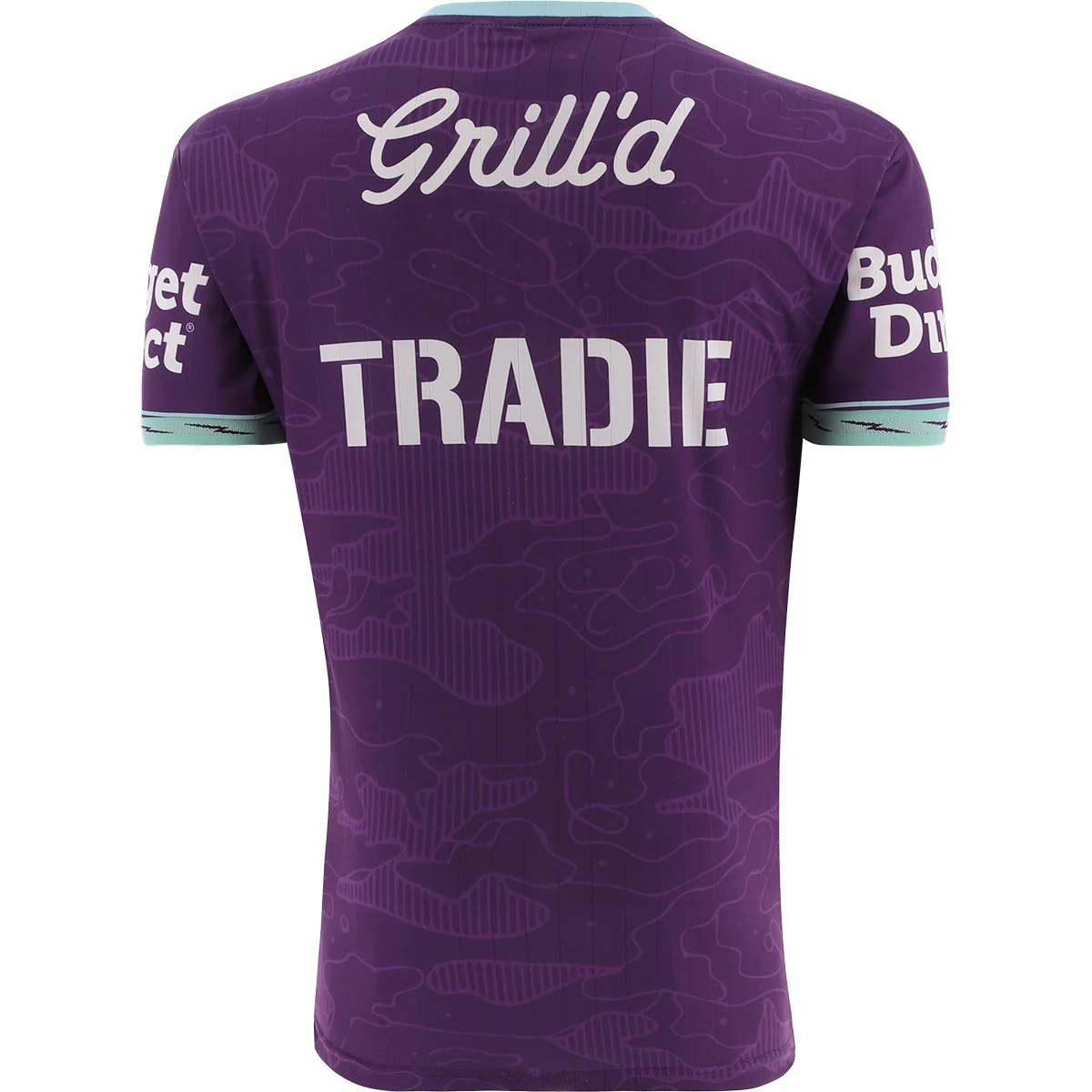 NRL 2026 Training Tee - Melbourne Storm - Purple - Adult - Mens - Image 2