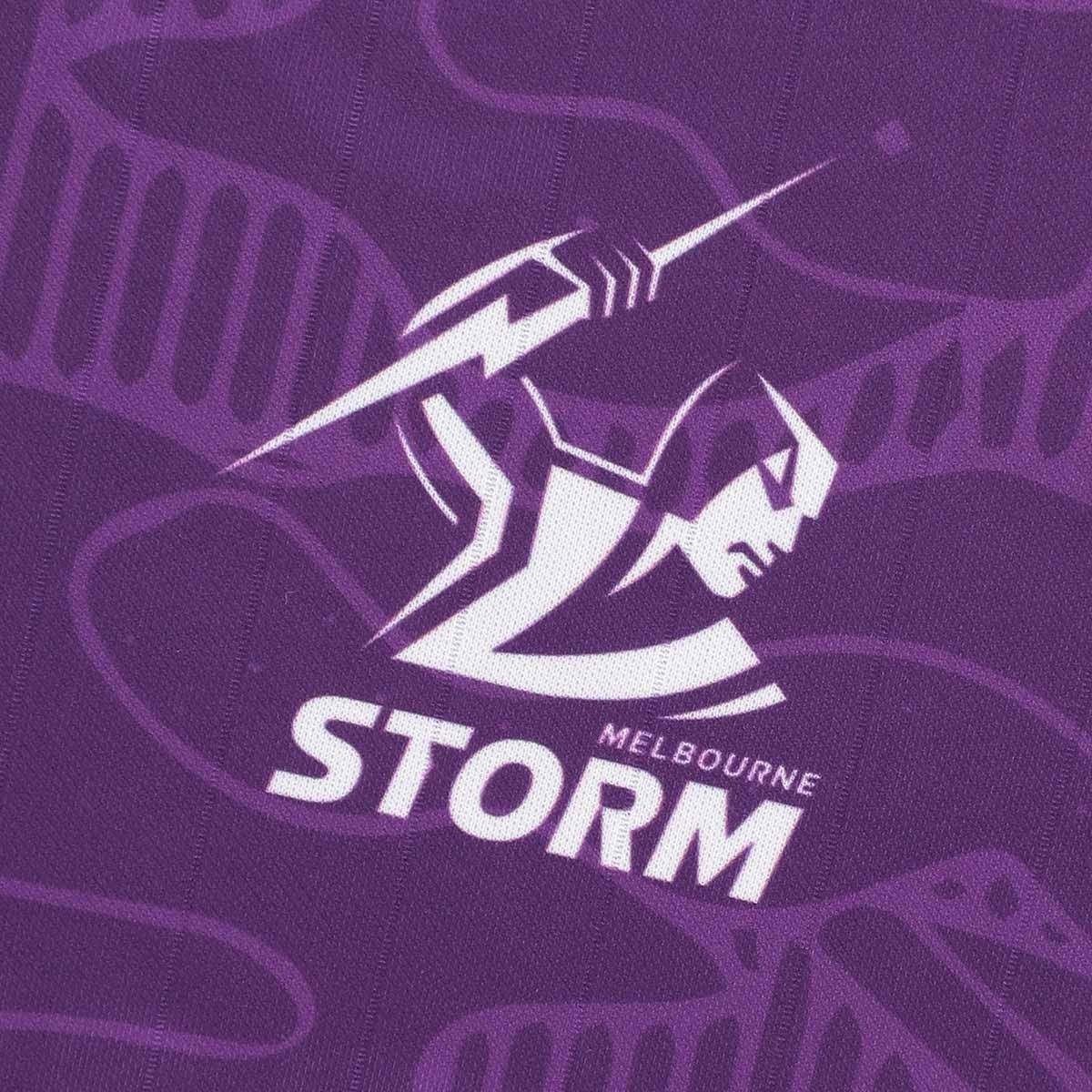 NRL 2026 Training Tee - Melbourne Storm - Purple - Adult - Mens - Image 4