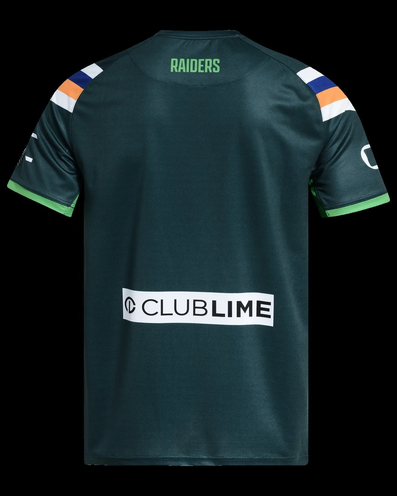 NRL 2026 Training Tee Shirt - Canberra Raiders - Daintree/Green - Adult - Mens - Image 2