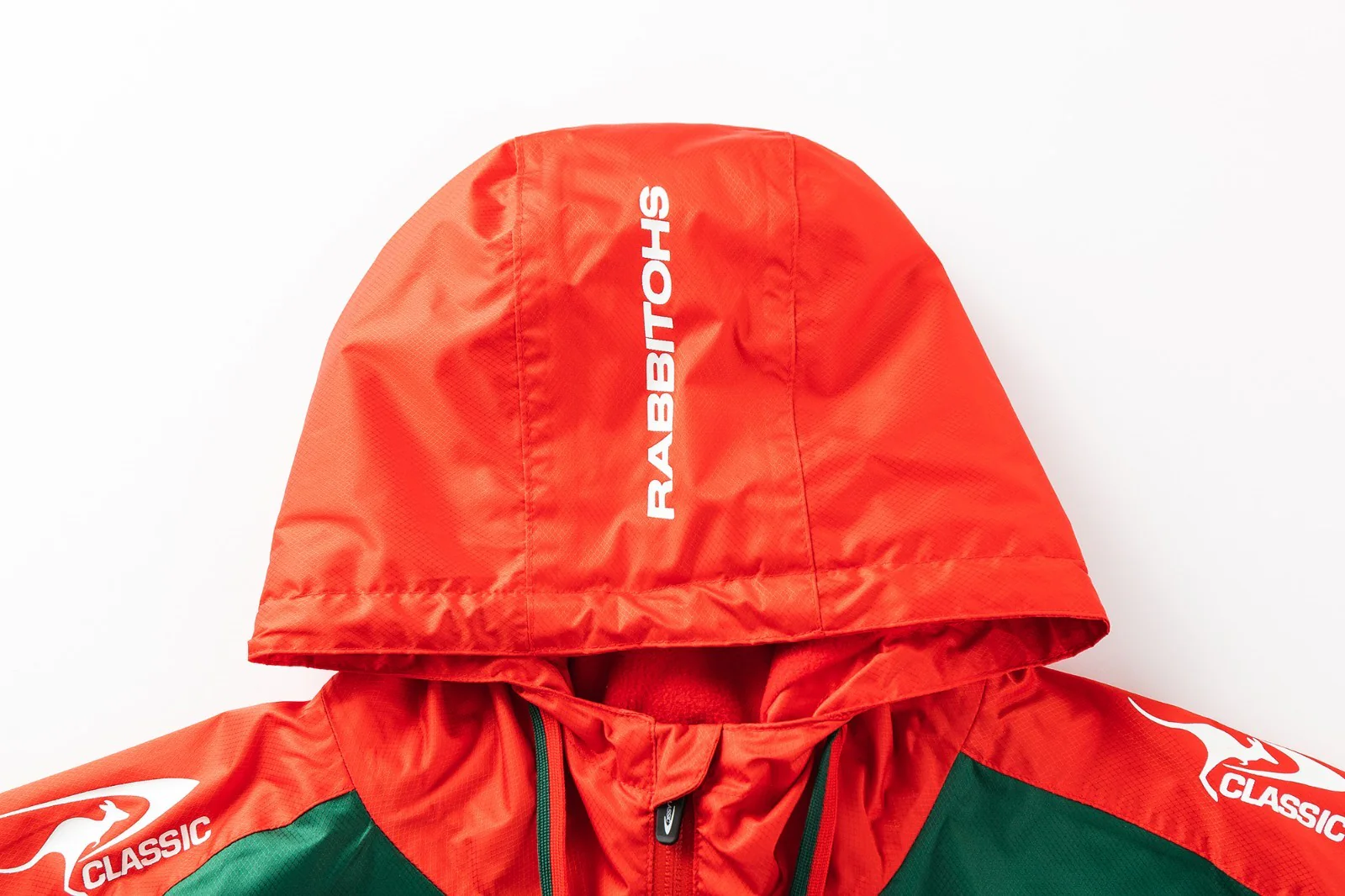 NRL 2026 Wet Weather Jacket - South Sydney Rabbitohs - Adult - Mens - Image 4