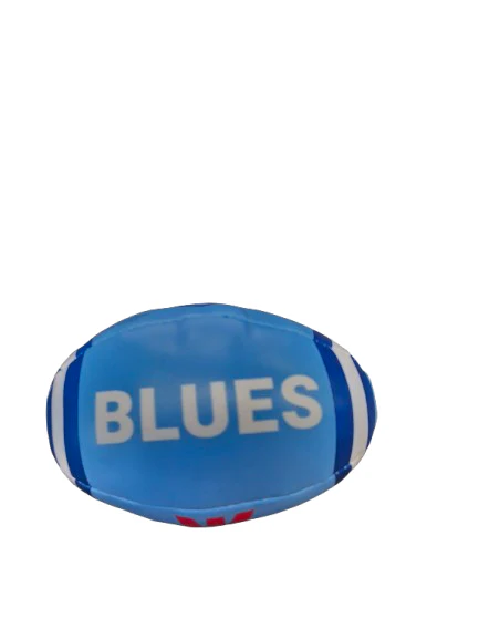 NRL 6 Inch Supporter Sponge Football - New South Wales Blues - Ball - NSW - Image 4