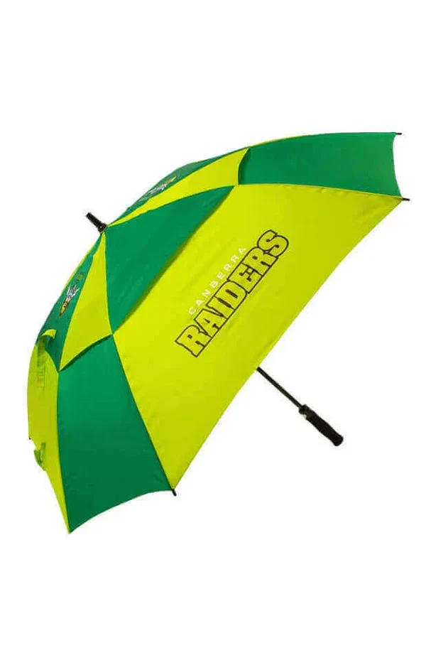 NRL 60" Golf Umbrella - Canberra Raiders - 60 inch - Dual-Canopy