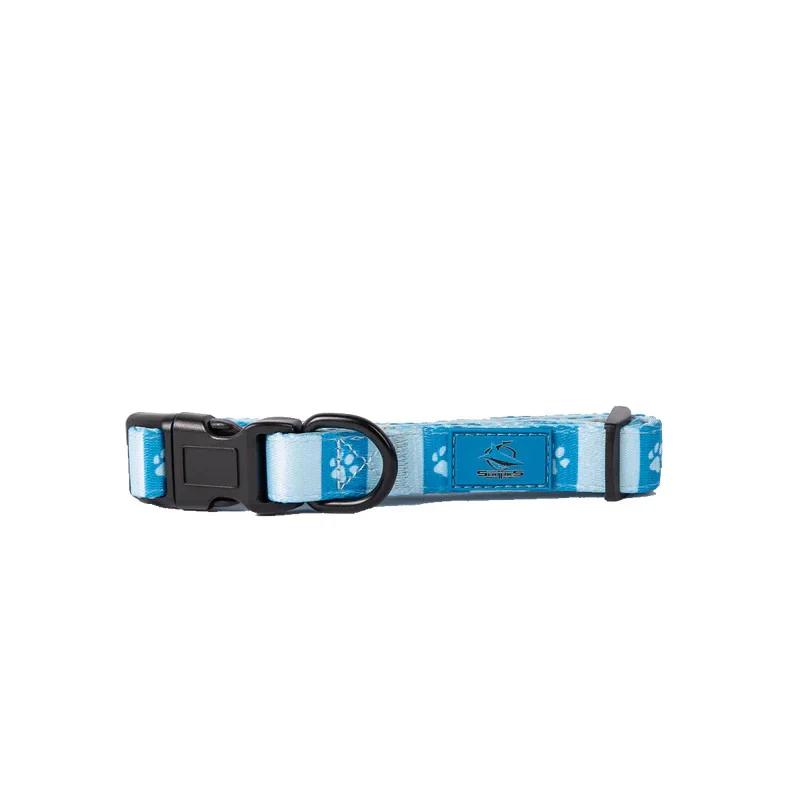 NRL Adjustable Dog Collar - Cronulla Sharks - Small & Large