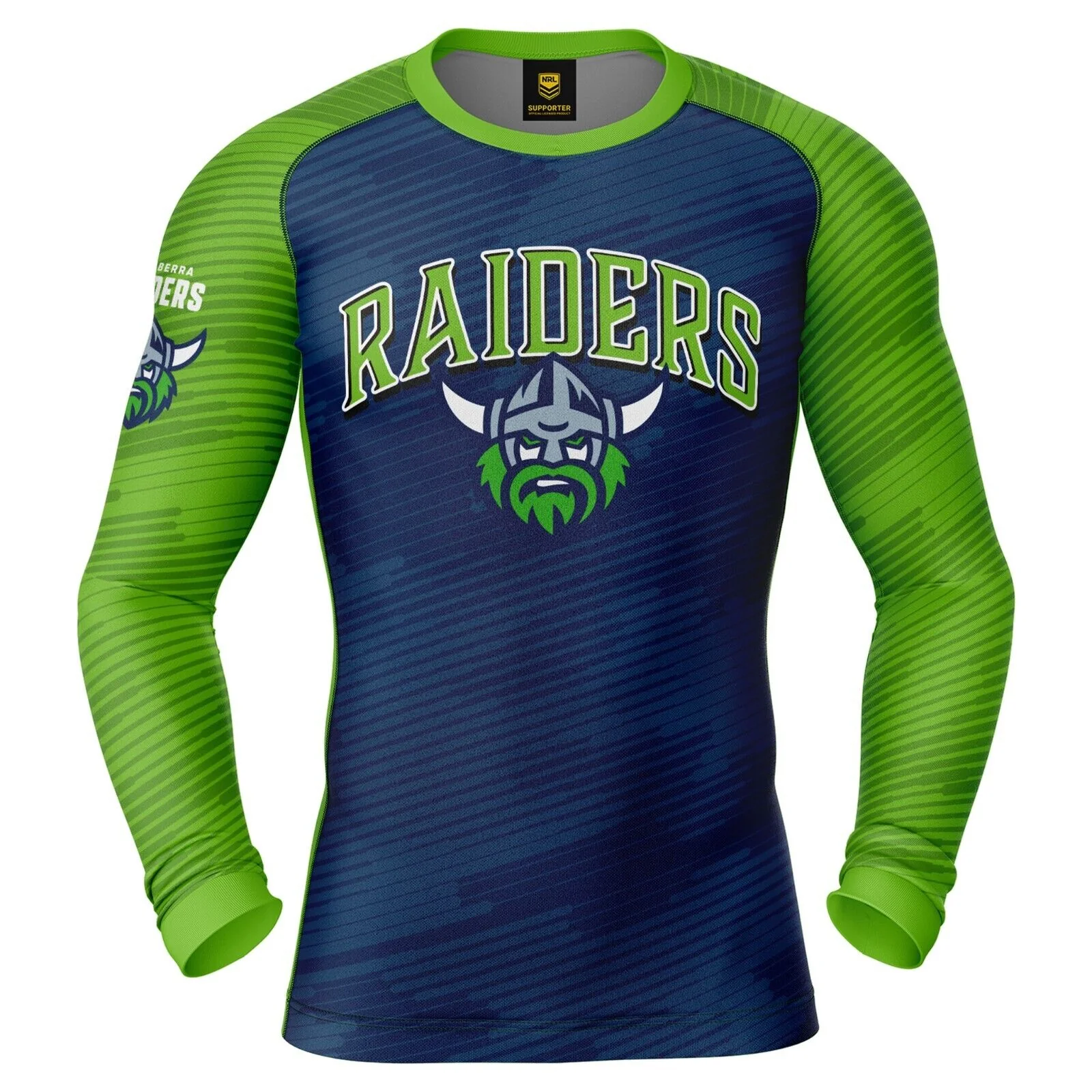 NRL Barrel Rash Vest - Canberra Raiders - UPV 50+ - Sun Shirt - Adult