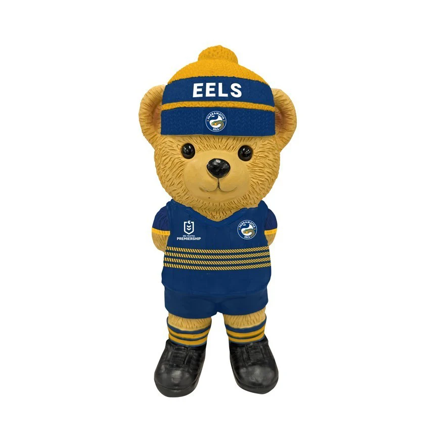 NRL Bear Statue - Paramatta Eels - Polyresin - 22cm