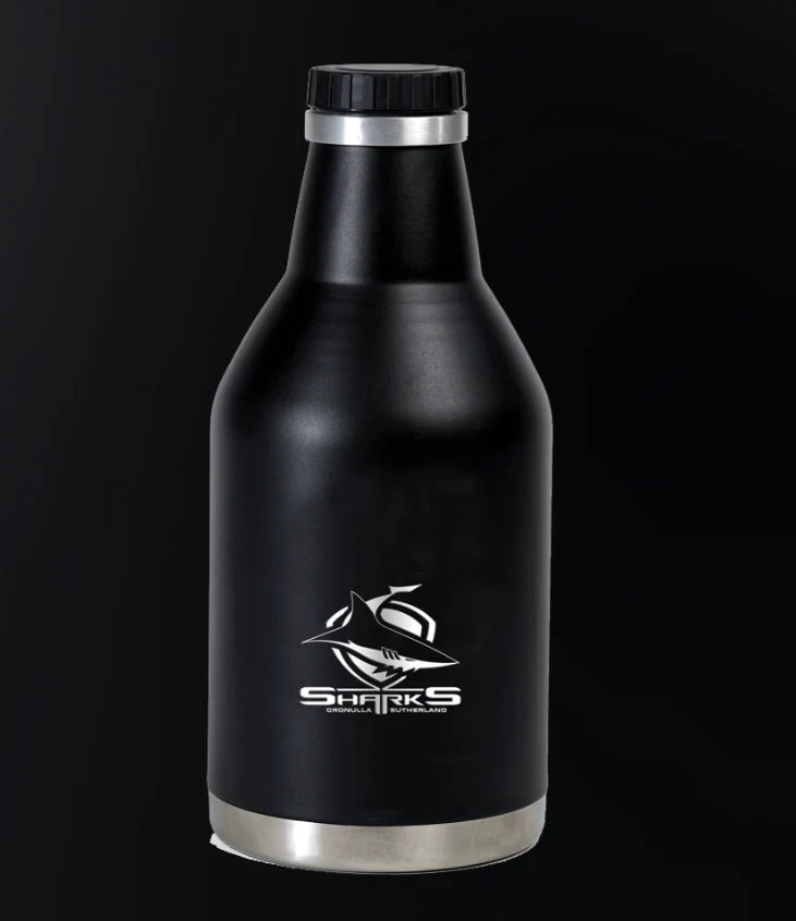 NRL Beer Growler - Cronulla Sharks - Bottle - 2Litres - Image 2