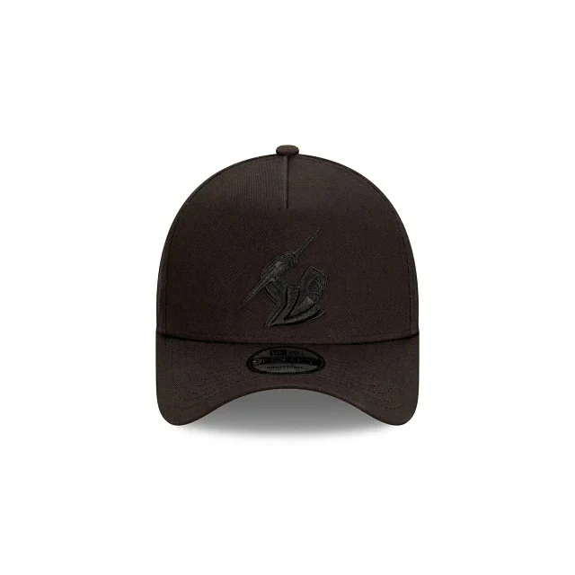 NRL Black on Black Cap - Melbourne Storm - Adult - Unisex - 9FORTY - Hat - Image 2