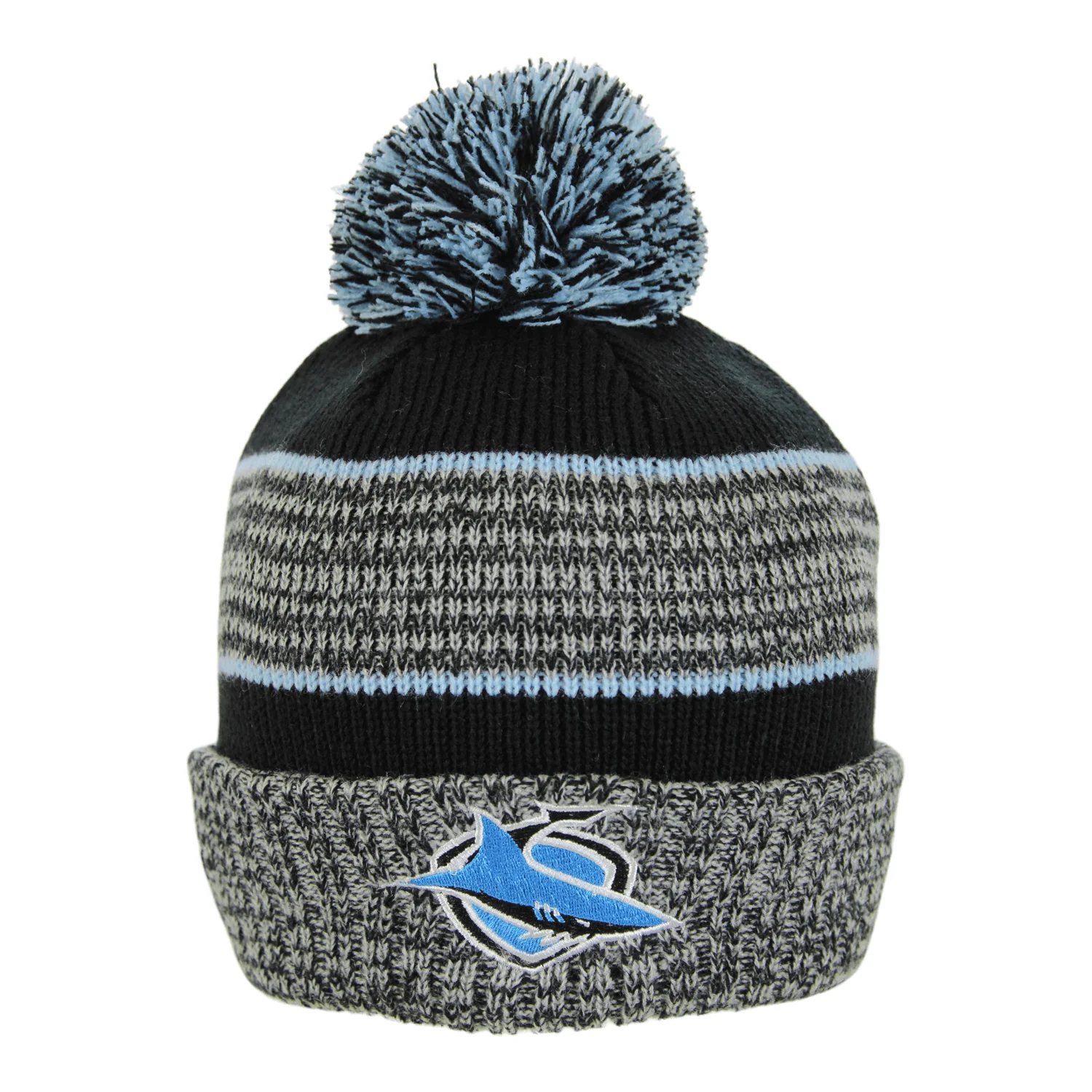 NRL Blitz Beanie - Cronulla Sharks - Winter Hat - Adult - OSFM - Image 2