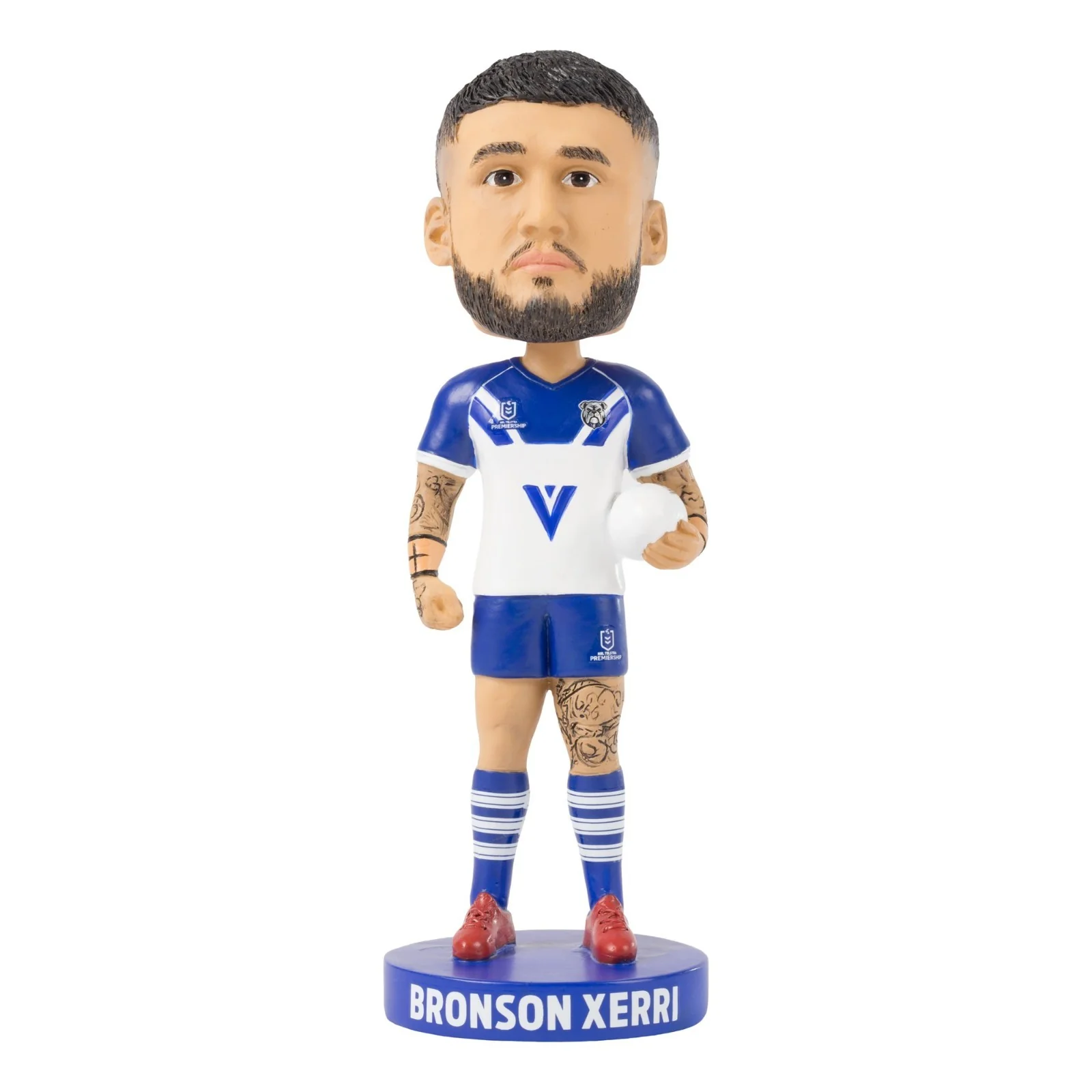 NRL Bobblehead - Canterbury Bulldogs - Bronson Xerri - Statue