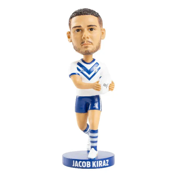 NRL Bobblehead - Canterbury Bulldogs - Jacob Kiraz - Statue