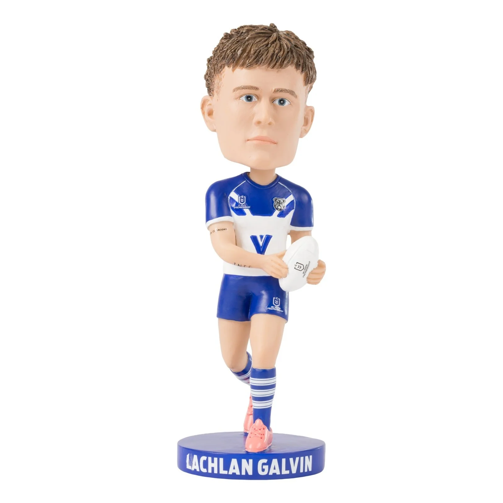 NRL Bobblehead - Canterbury Bulldogs - Lachlan Galvin - Statue