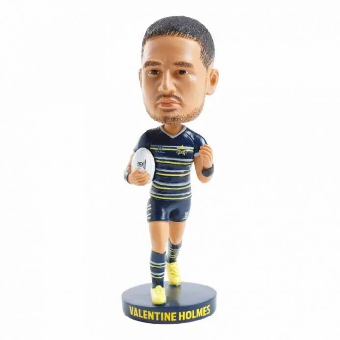 NRL Bobblehead - North Queensland Cowboys - Valentine Holmes - Statue - Image 2
