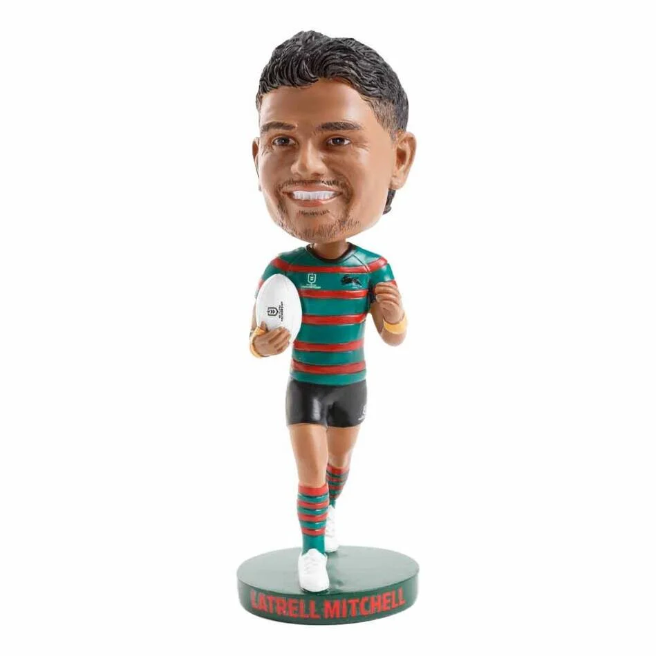 NRL Bobblehead - South Sydney Rabbitohs - Latrell Mitchell - Statue - Image 2
