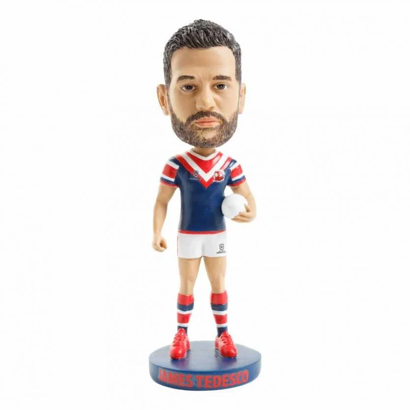 NRL Bobblehead - Sydney Roosters - James Tedesco - Statue