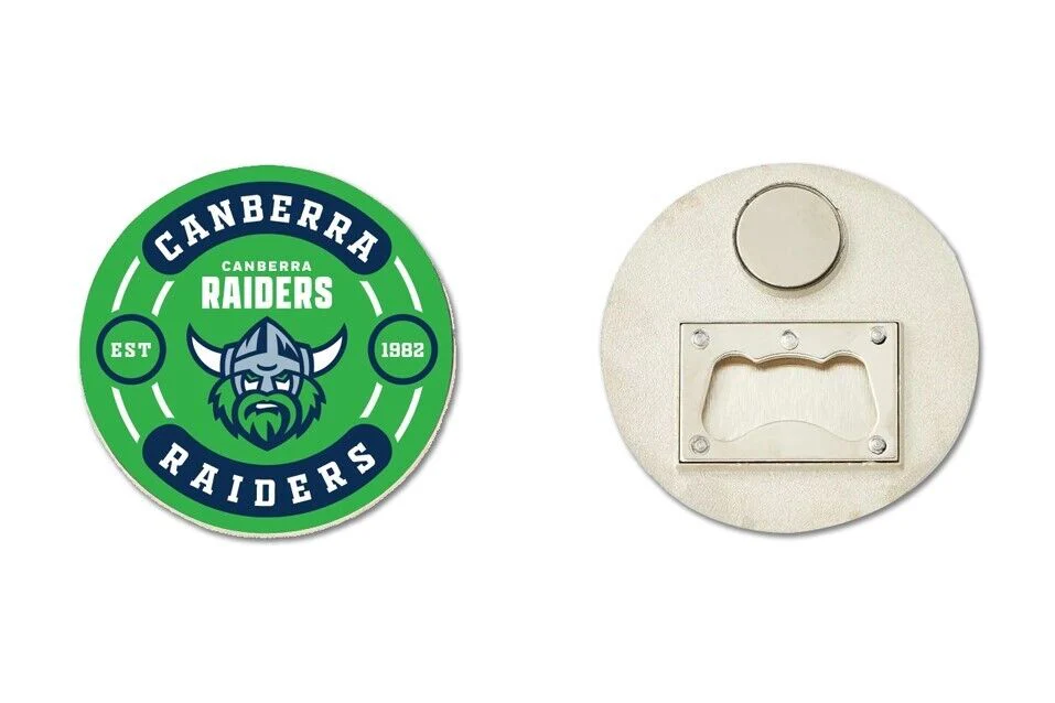 NRL Bottle Opener Magnet - Canberra Raiders - Rugby League - Image 2