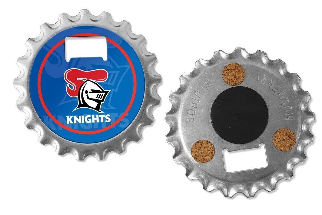 NRL Bottle Opener, Magnet & Coaster - Newcastle Knights - Rugby League - Image 2