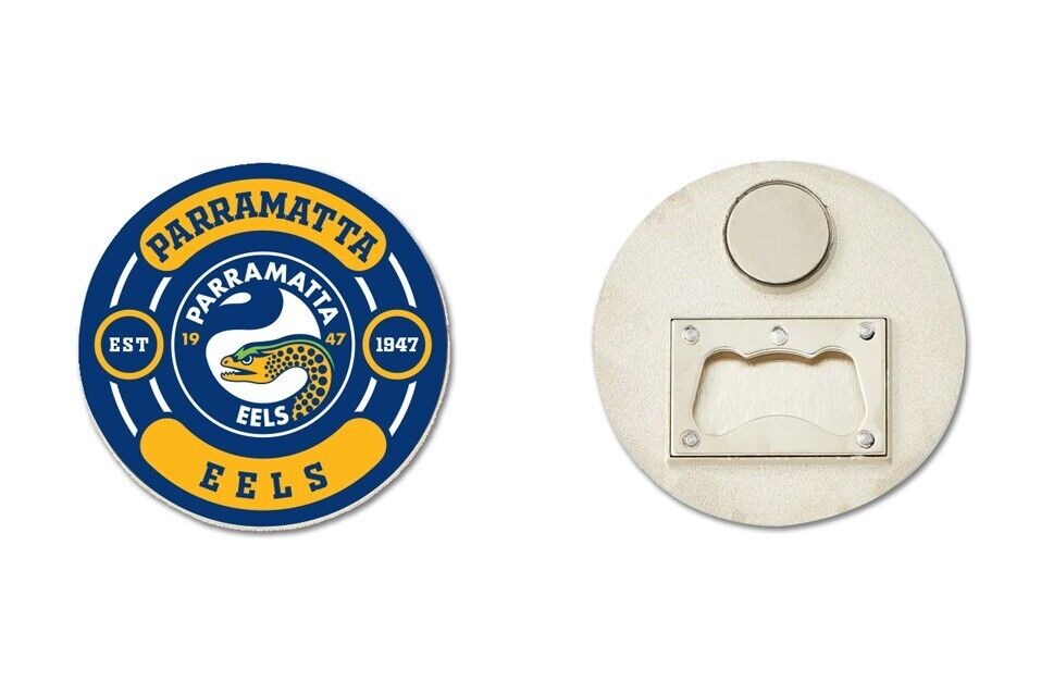 NRL Bottle Opener Magnet - Parramatta Eels - Rugby League - Image 2