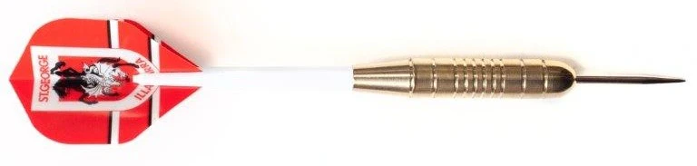 NRL Brass Dart Set - St George Illawarra Dragons - Set of 3 - 24 Grams - Darts - Image 2