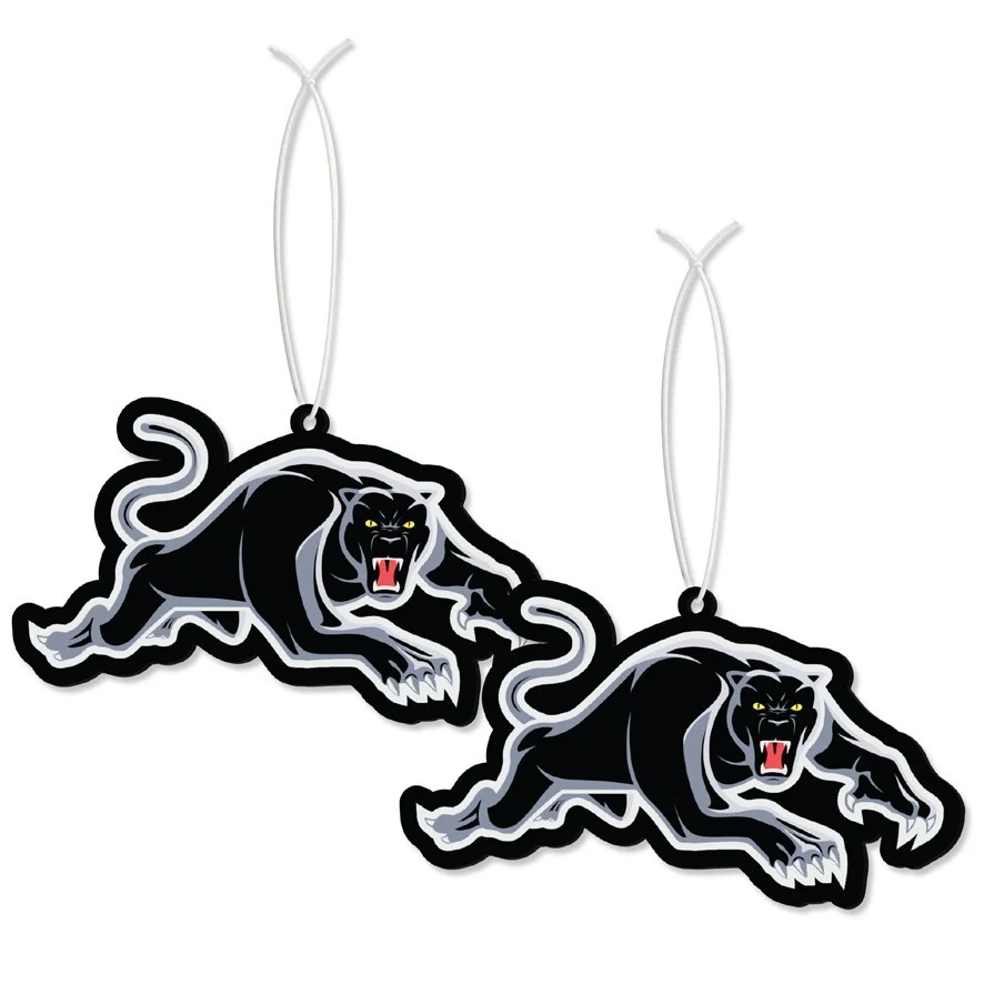 NRL Car Air Freshener 2 Pack - Penrith Panthers - Scented - Set of Two - Image 2