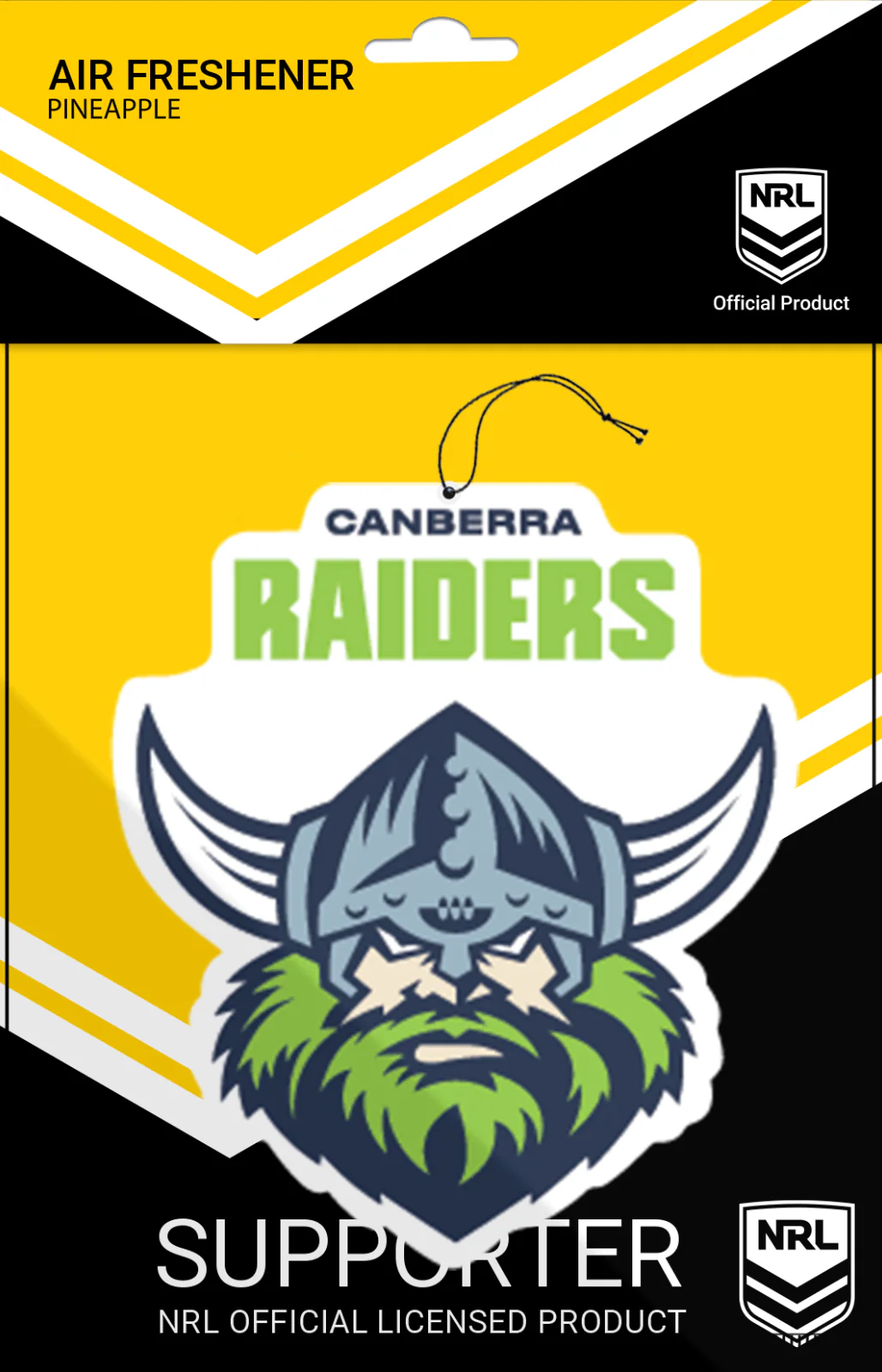 NRL Car Air Freshener - Canberra Raiders - Rugby League - Image 2