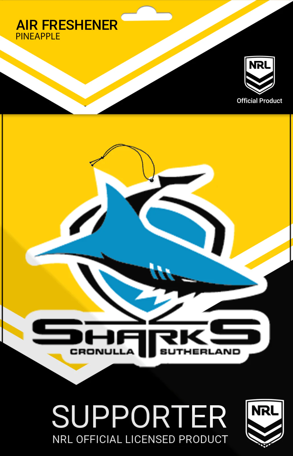 NRL Car Air Freshener - Cronulla Sharks - Rugby League - Image 2