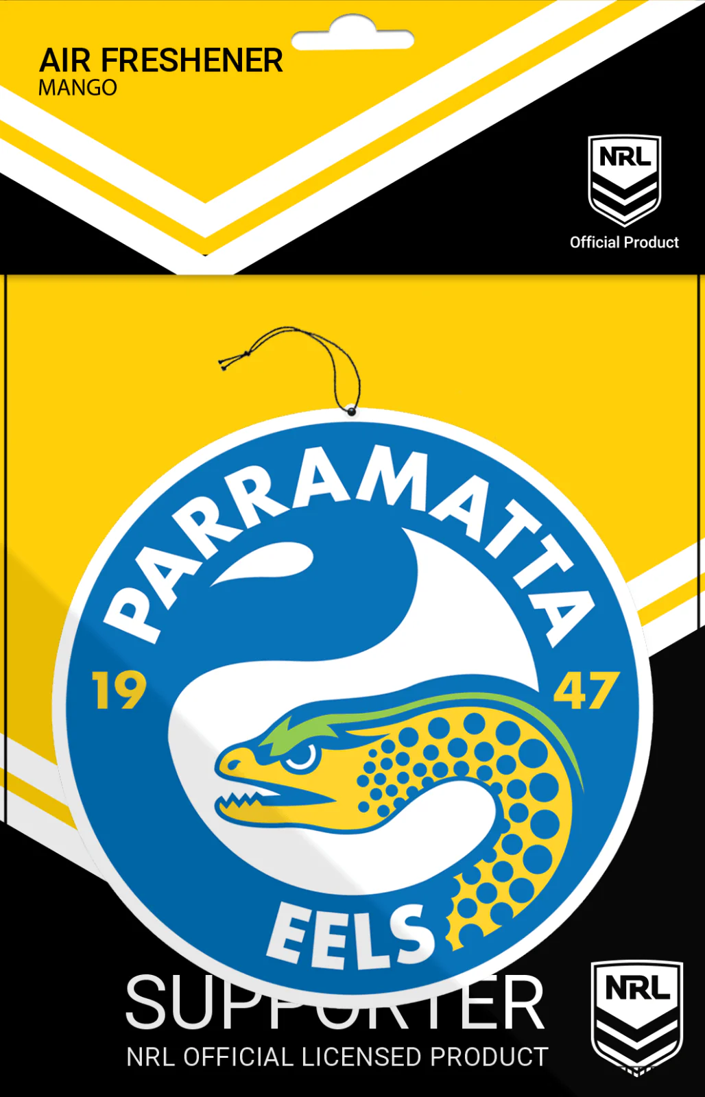 NRL Car Air Freshener - Parramatta Eels - Rugby League - Image 2