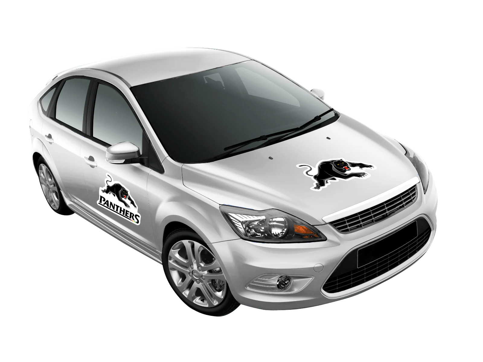 NRL Car Monster Decal - Penrith Panthers - Sticker - Team Logo - 470mm - Image 3