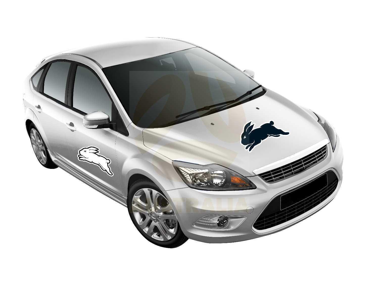 NRL Car Monster Decal - South Sydney Rabbitohs - Sticker - Team Logo - 470mm - Image 4