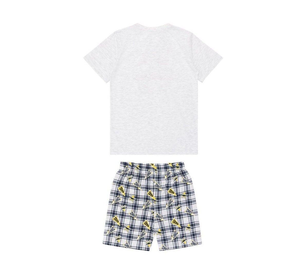 NRL Check Pyjama Set - North Queensland Cowboys - Toddler - NAR - Image 2