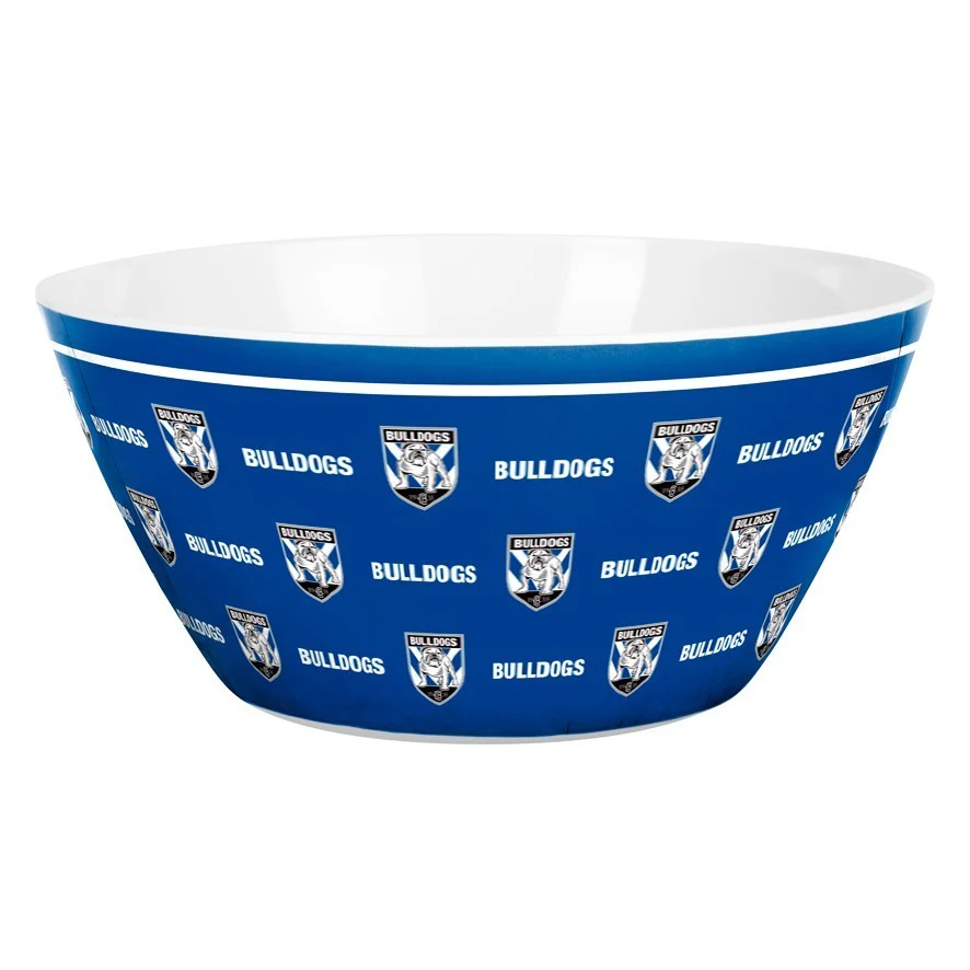 NRL Chip Bowl - Canterbury Bulldogs - Melamine - 3.2L