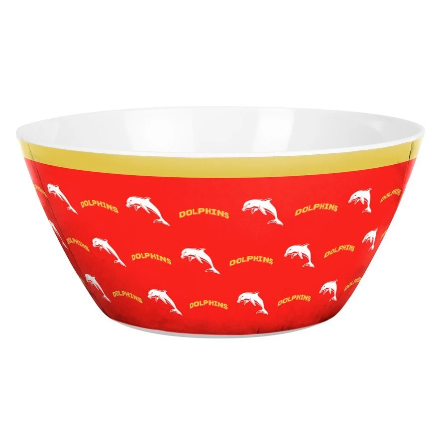 NRL Chip Bowl - Dolphins - Melamine - 3.2L - Image 2