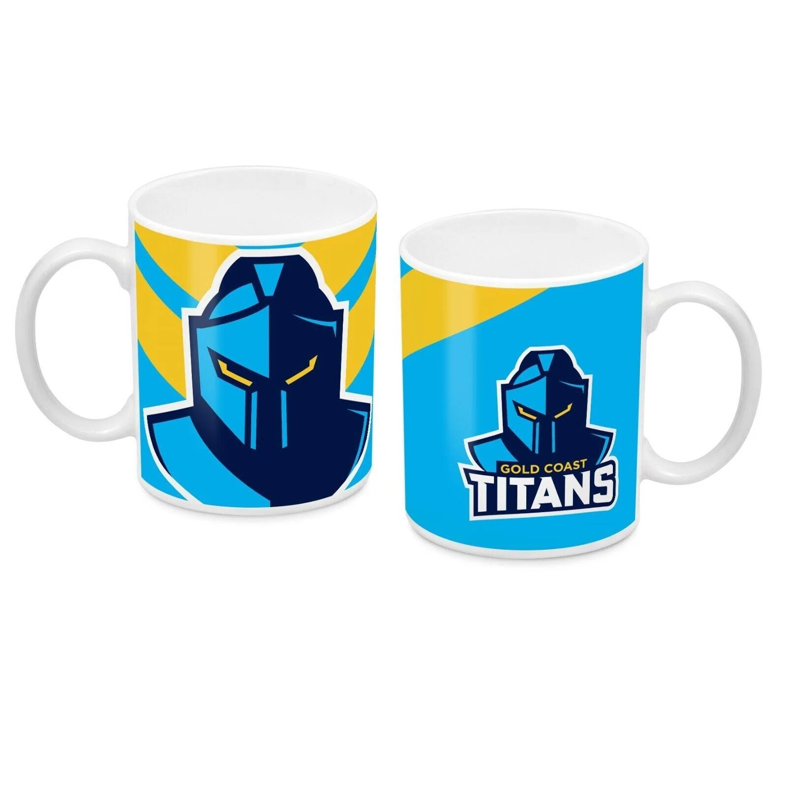 NRL Coffee Mug - Gold Coast Titans - Drinking Cup - Gift Box - NEW Logo - Image 2