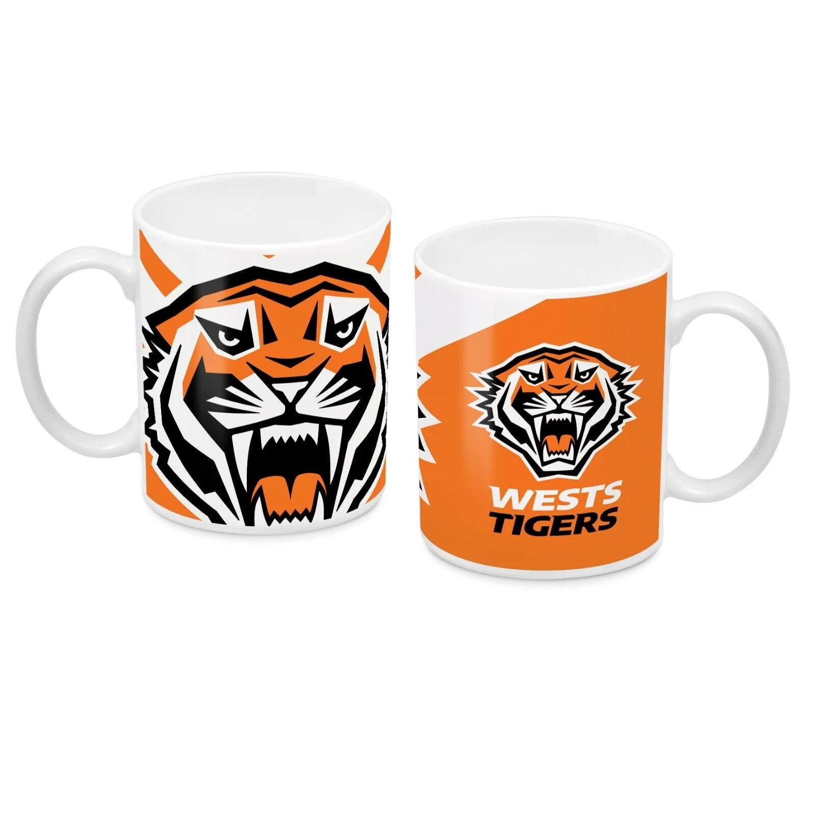 NRL Coffee Mug - West Tigers - Drinking Cup - Gift Box - Image 2